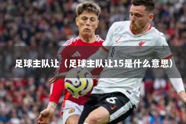 足球主队让（足球主队让15是什么意思）